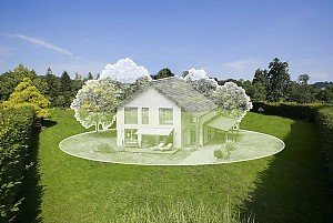 Immobilie auf Grundst�ck