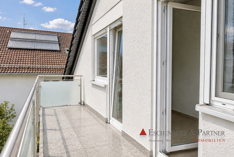 Balkon DG Maisonettewohnung Eppelheim
