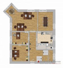 Grundriss Repr�sentatives Altbaub�ro in Luxuslage von Wiesbaden (Komponistenviertel)
