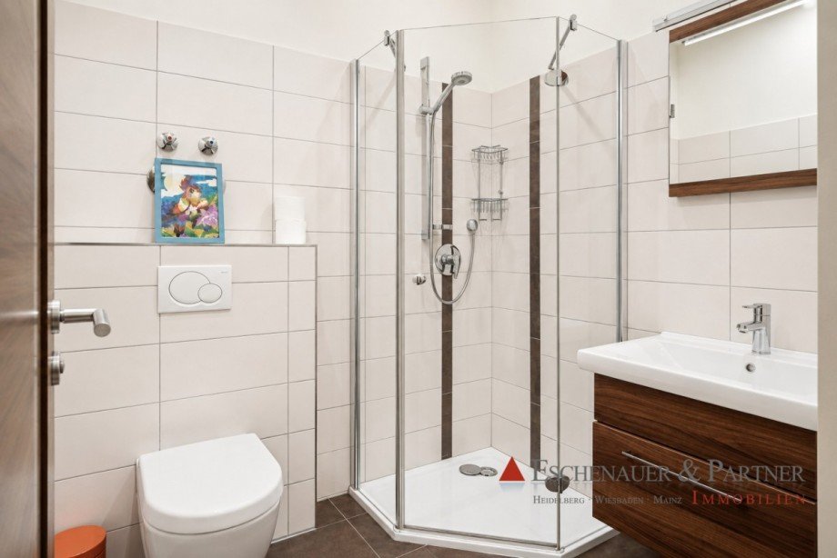 Duschbad Erdgeschosswohnung Heidelberg