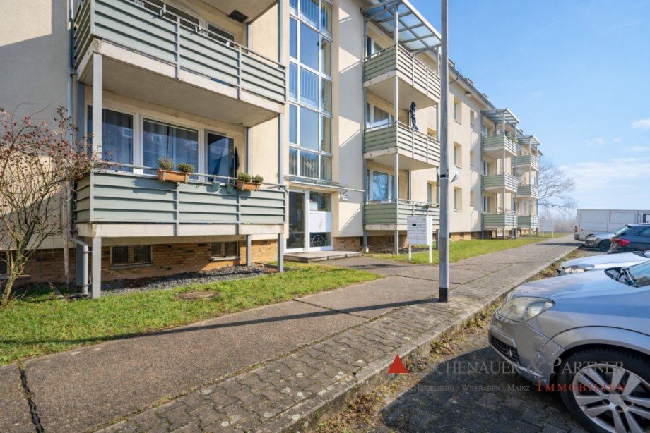 Au�enansicht Etagenwohnung Mainz