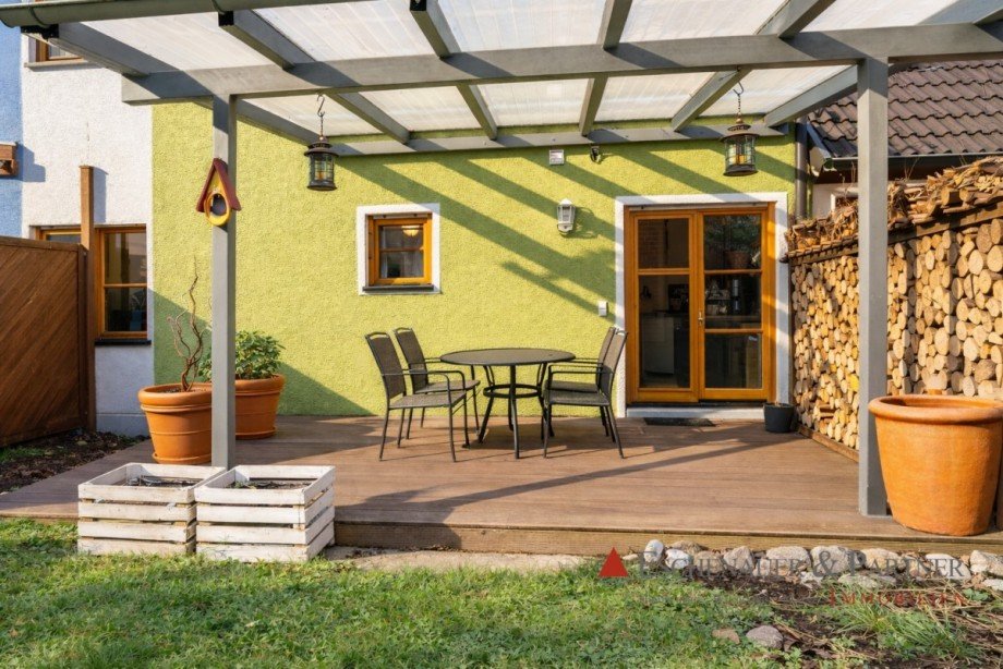 Terrasse Reihenmittelhaus Heidelberg