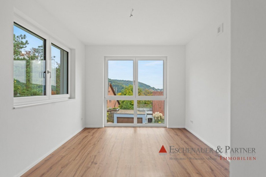 Schlafzimmer Doppelhaush�lfte Neckargem�nd