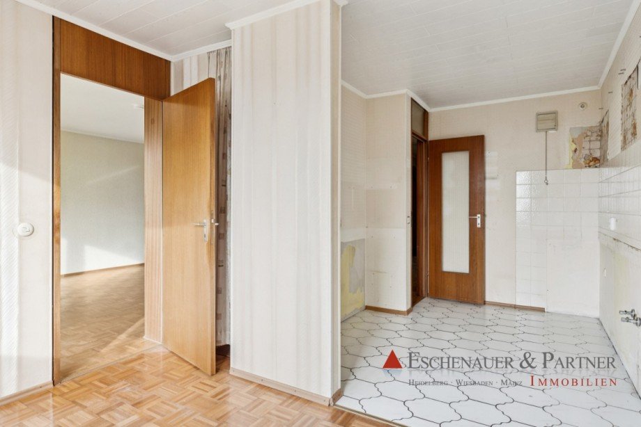 Essbereich und K�che Etagenwohnung Heidelberg
