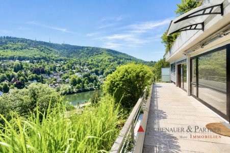 Hauptbild Wohnen �ber dem Neckar - Familienidylle mit traumhafter Sonnenterrasse und Panoramablick