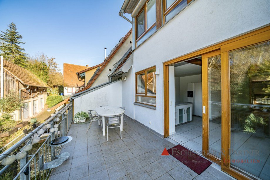 Terrasse Maisonettewohnung Nu�loch
