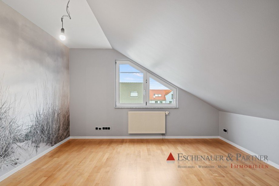 Schlafzimmer Dachgeschosswohnung Hochheim am Main