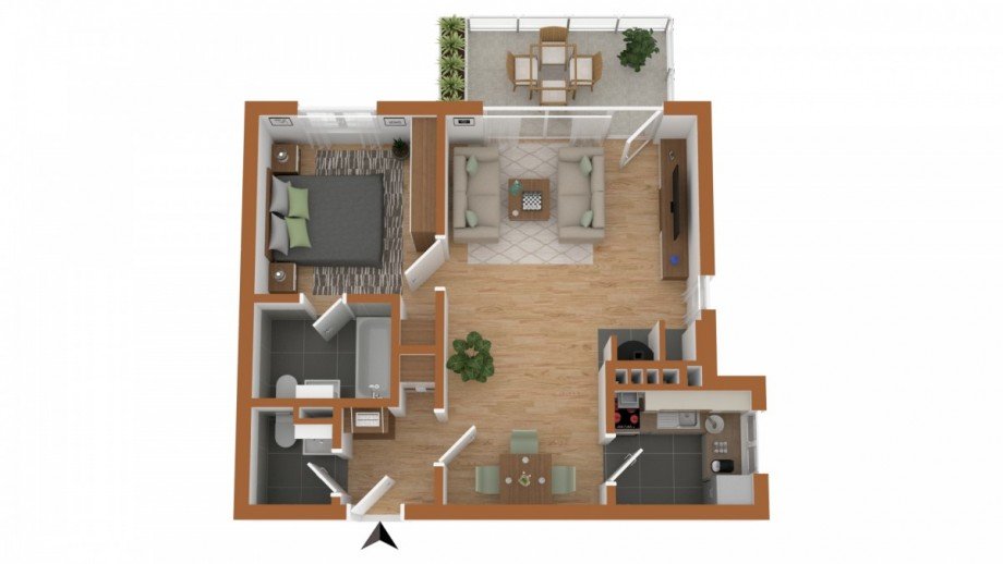 Grundriss Etagenwohnung Wiesbaden