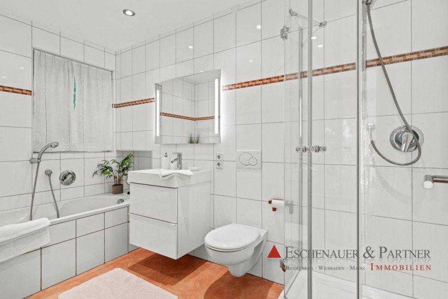 Badezimmer Doppelhaush�lfte Heidelberg