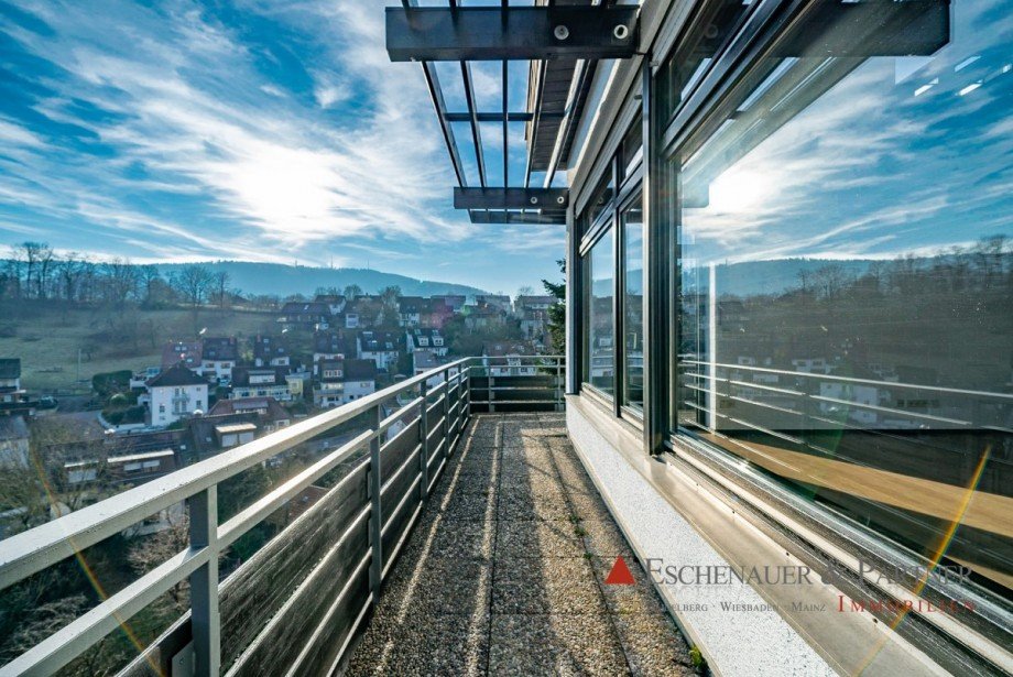Balkon Reihenendhaus Heidelberg