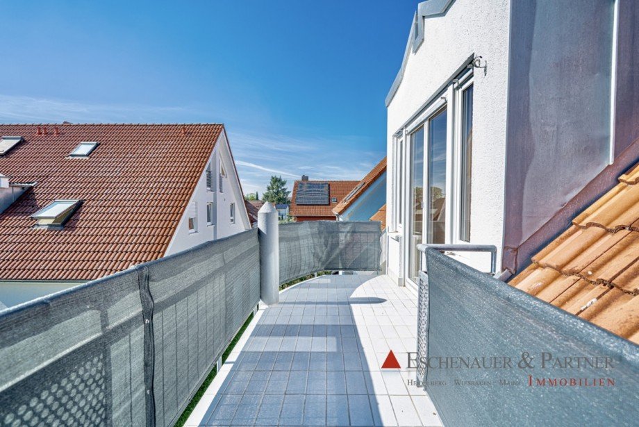 Balkon Dachgeschosswohnung Eppelheim