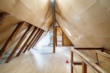 Dachboden (aktueller Zustand) DAS BAUERNHAUS-PROJEKT - Individuelles Einfamilienhaus mit Potential in Heidelberg-Handschuhsheim