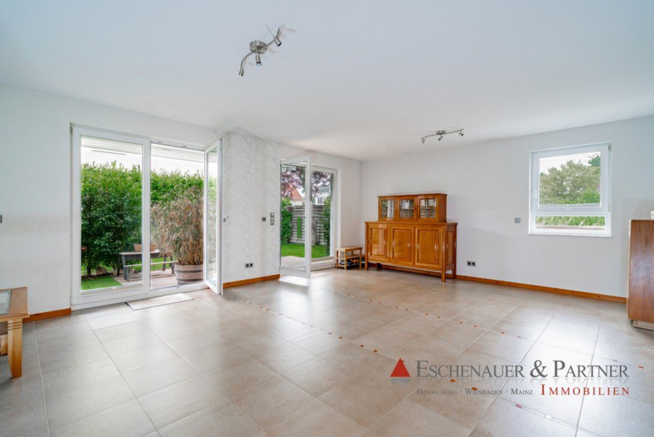 Wohnzimmer Maisonettewohnung Fl�rsheim am Main