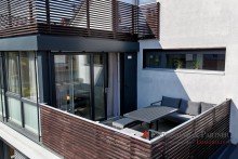 Dachterrasse 1 Urbaner Lifestyle trifft Dachterrassen-Feeling - Maisonette-Wohnen in Toplage von Sandhausen