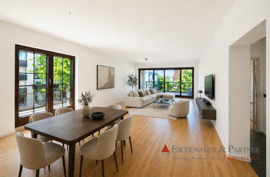 Visualisierung Etagenwohnung Wiesbaden