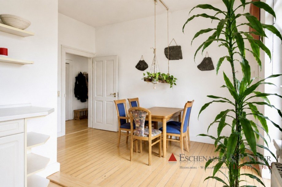 Essbereich K�che Etagenwohnung Heidelberg