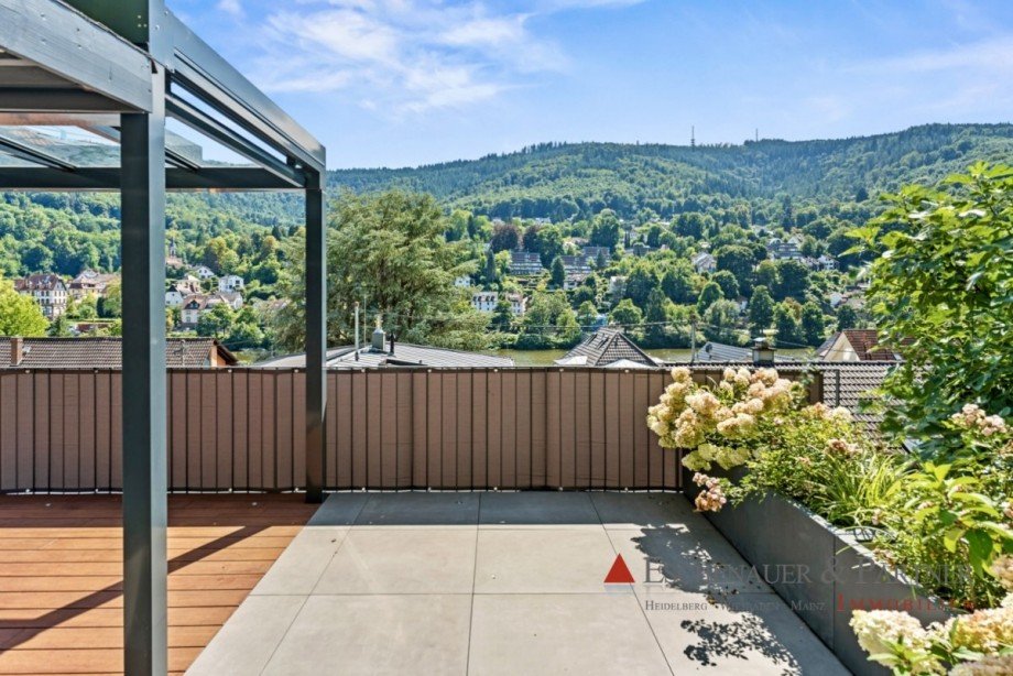 Terrasse 3 Penthousewohnung Heidelberg