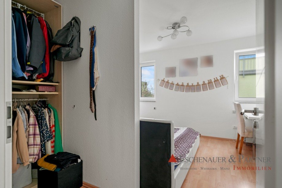 Schlafzimmer Doppelhaush�lfte Heidelberg