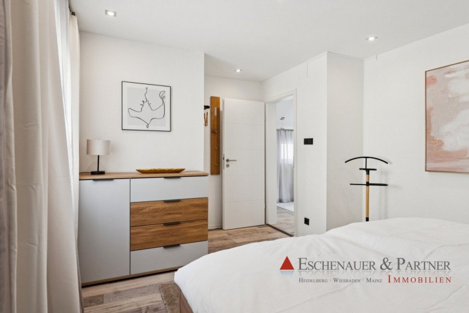 Schlafzimmer Maisonettewohnung Sandhausen