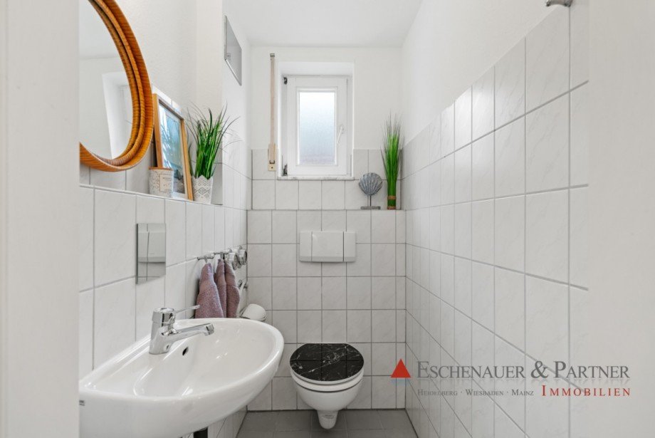 G�ste-WC Maisonettewohnung Heidelberg