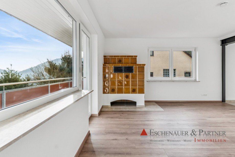 Wohnzimmer Etagenwohnung Heidelberg / Ziegelhausen