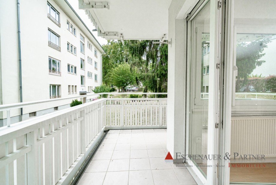 Balkon Erdgeschosswohnung Wiesbaden