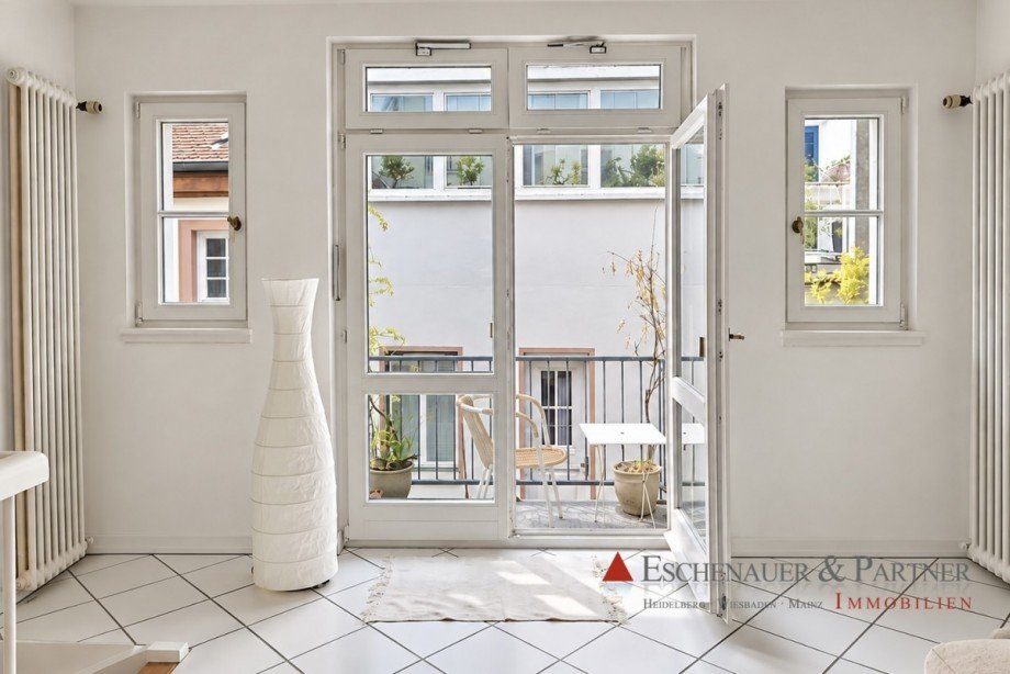 1.OG Balkon Maisonettewohnung Heidelberg