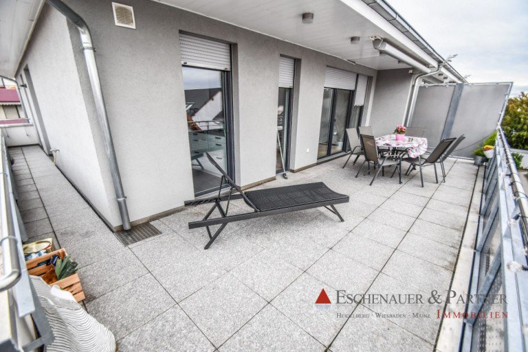 Terrasse Walldorf Penthousewohnung Exklusive Penthouse-Wohnung mit gro�er Dachterrasse in Walldorf