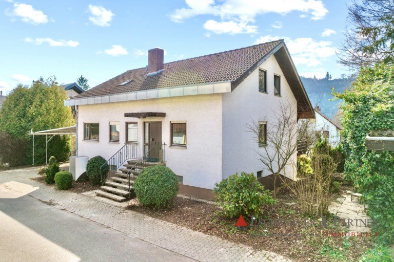 Ansicht Neckarsteinach Einfamilienhaus WOHNIDYLLE IM GR�NEN - Gro�es Einfamilienhaus mit viel Potential