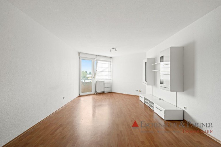 Wohnzimmer Leimen Etagenwohnung Teilm�blierte 2 ZKB mit 2 Balkonen, Tiefgaragenstellplatz und Personenaufzug in Leimen