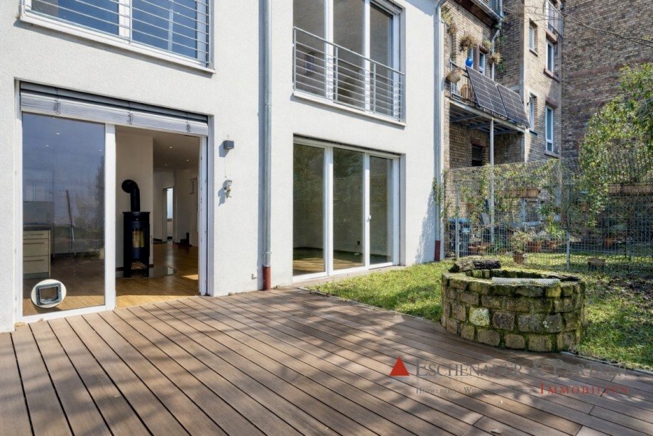 Terrasse Maisonettewohnung Heidelberg