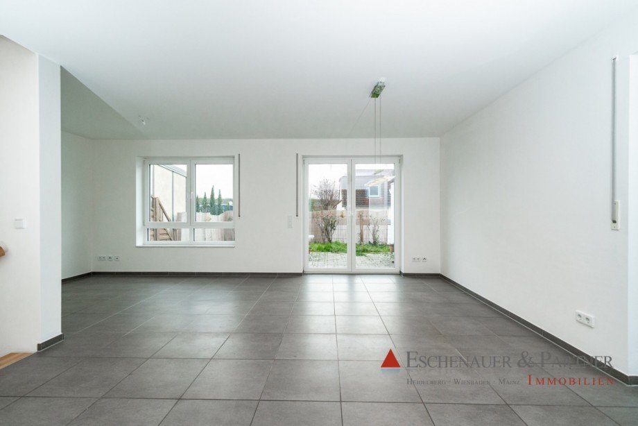 Wohnzimmer Doppelhaush�lfte Stadecken-Elsheim