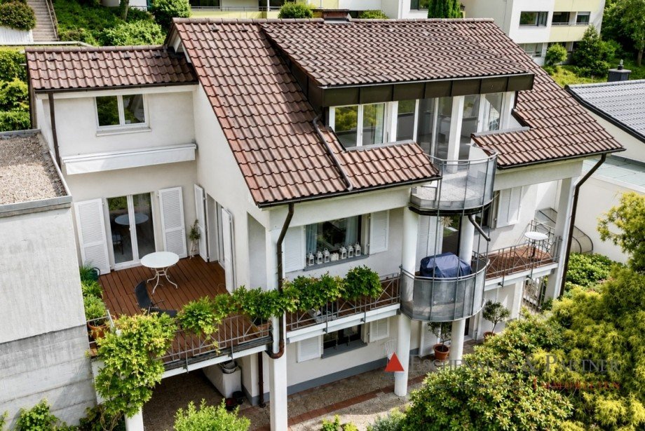 Gartenansicht Einfamilienhaus Heidelberg
