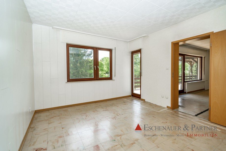 Schlafzimmer EG Einfamilienhaus Heppenheim
