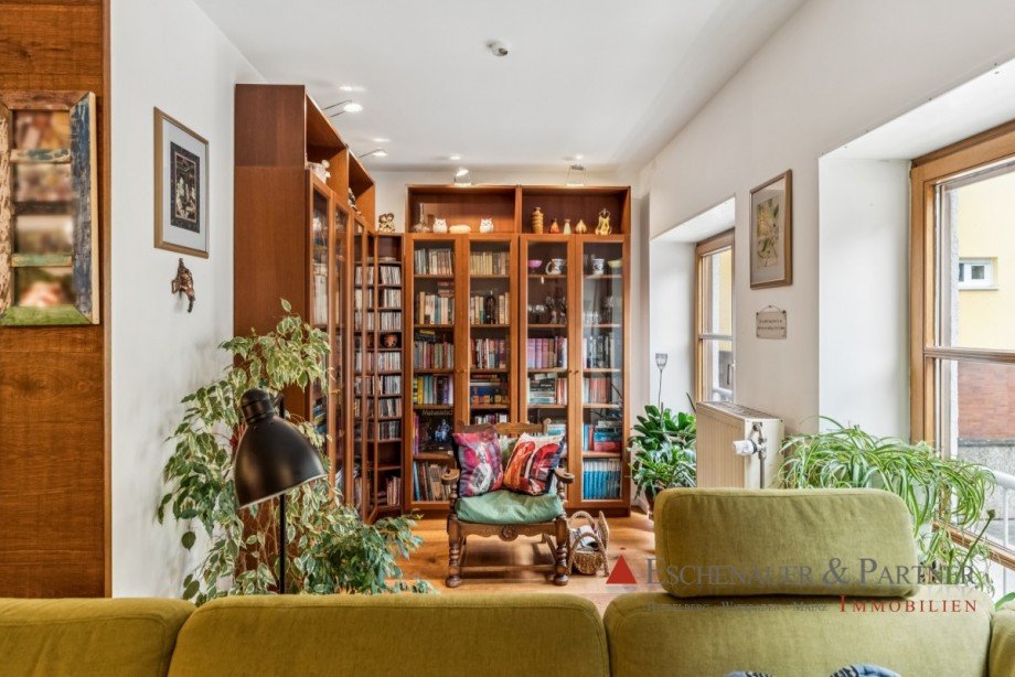 Wohnzimmer 1.OG Reihenmittelhaus Heidelberg