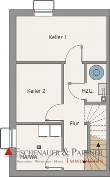 Haus 1 KG Neubau Doppelhaush�lfte auf gro�em Grundst�ck in Wiesbaden Rambach!