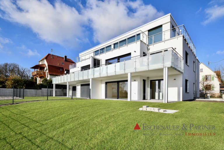 Ansicht Wiesloch Erdgeschosswohnung Wohnen am Park - Luxuri�se Neubauwohnung mit Garten und Einbauk�che
