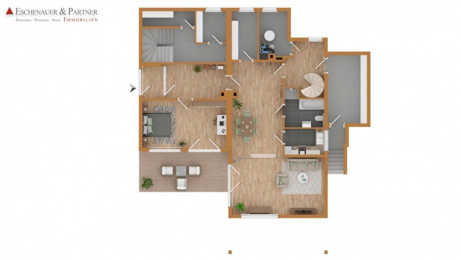 Grundriss KG Zweifamilienhaus Taunusstein