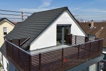 Dachterrasse 2 Urbaner Lifestyle trifft Dachterrassen-Feeling - Maisonette-Wohnen in Toplage von Sandhausen