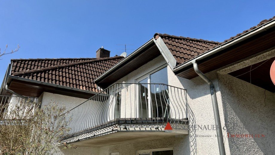 Balkon Dachgeschosswohnung Hirschhorn