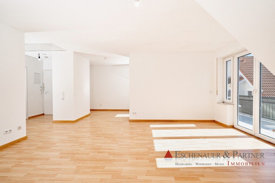 Wohnzimmer Dachgeschosswohnung Eppelheim