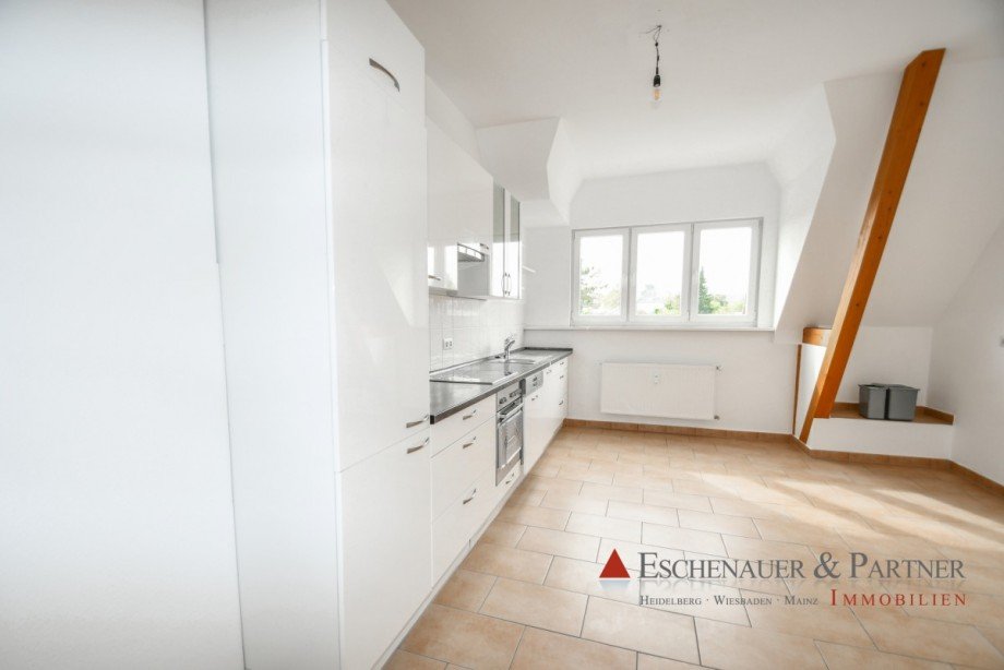 K�che Dachgeschosswohnung Wiesbaden