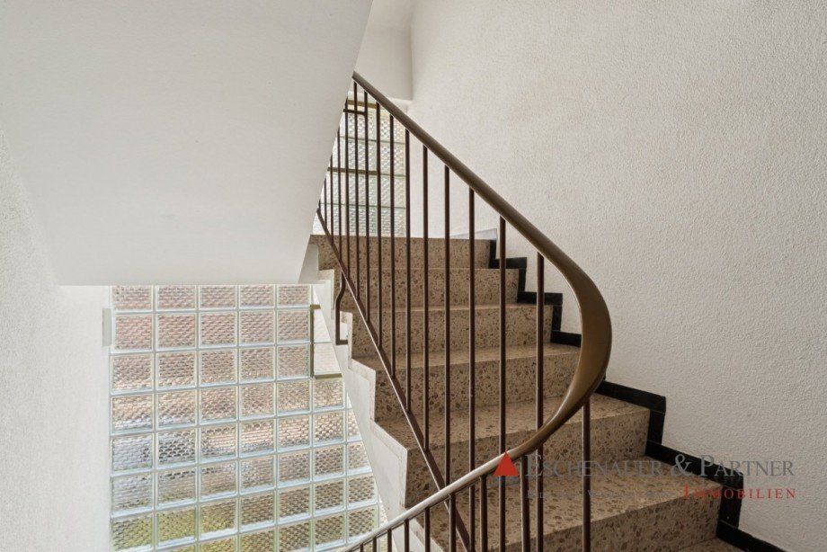 Treppenhaus Haus 1 Mehrfamilienhaus Heidelberg / Ziegelhausen