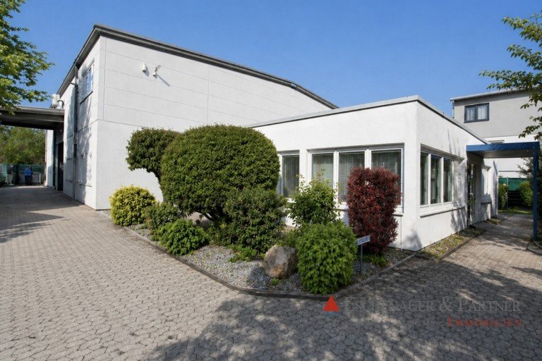 Ansicht Mainz-Kastel B�rofl�che Gepflegtes B�rogeb�ude mit Lager-/ Montagehalle im Gewerbegebiet Petersweg In Mainz Kastel!