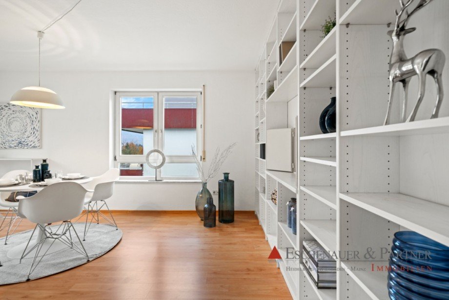 Wohnzimmer Maisonettewohnung Heidelberg