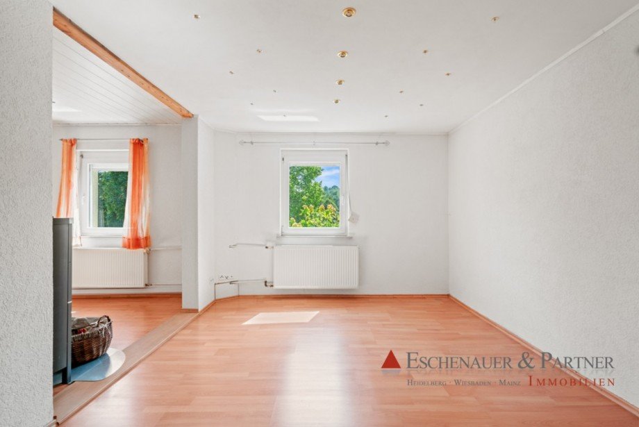 Wohnzimmer Einfamilienhaus Mauer