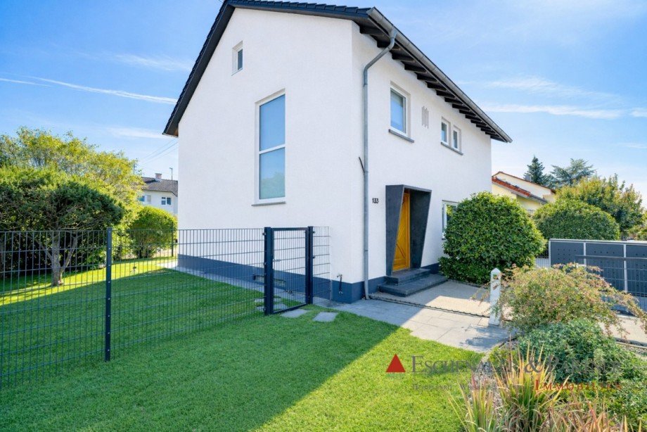 Stra�enansicht Einfamilienhaus Wiesloch