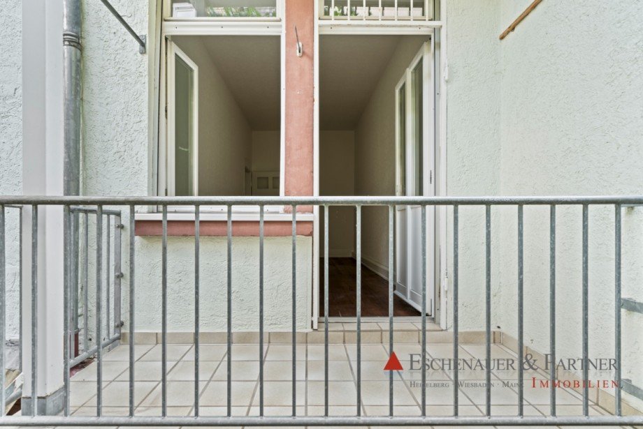Balkon Erdgeschosswohnung Heidelberg