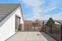 Dachterrasse 2 Urbaner Lifestyle trifft Dachterrassen-Feeling - Maisonette-Wohnen in Toplage von Sandhausen