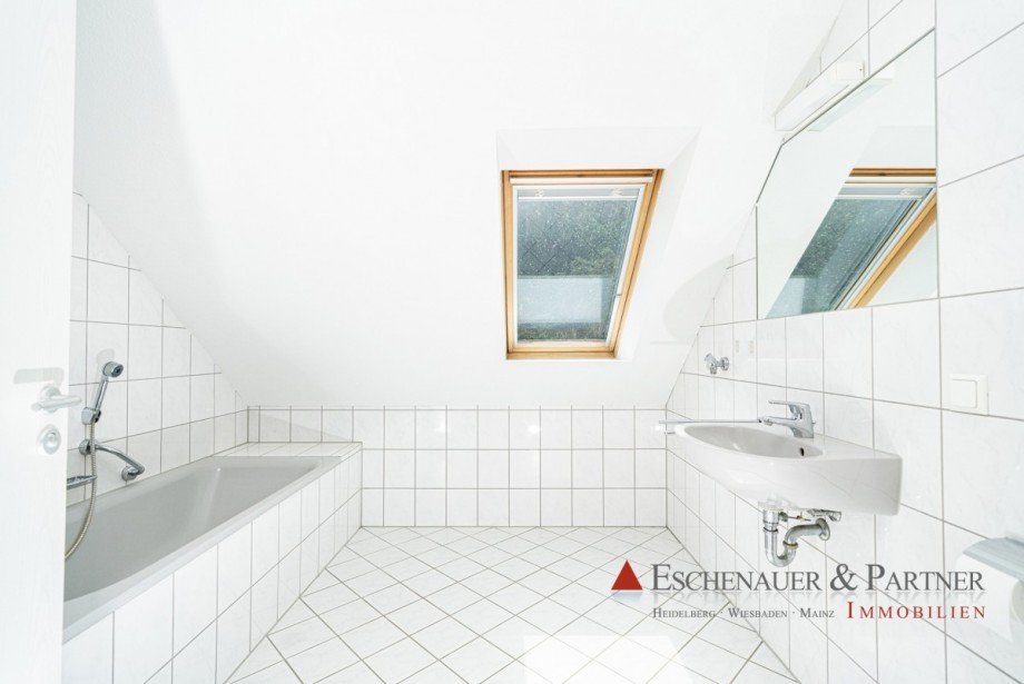 Badezimmer Dachgeschosswohnung Weinheim